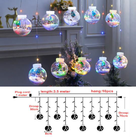 Kerstverlichting Ballen met Afstandsbediening 5