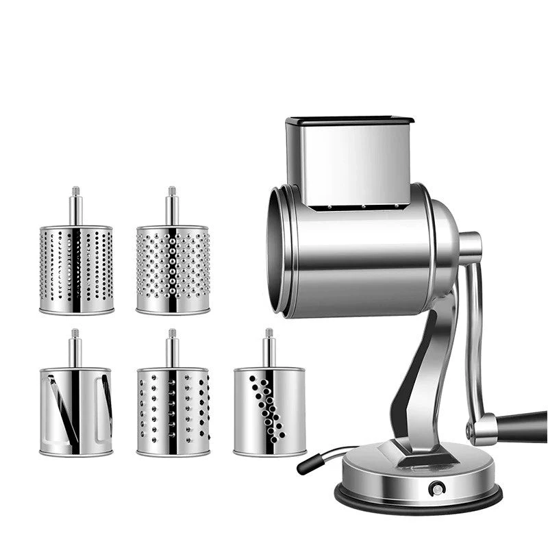 Keuken Roterende Voedselrasp en Snijmachine Multifunctioneel 0
