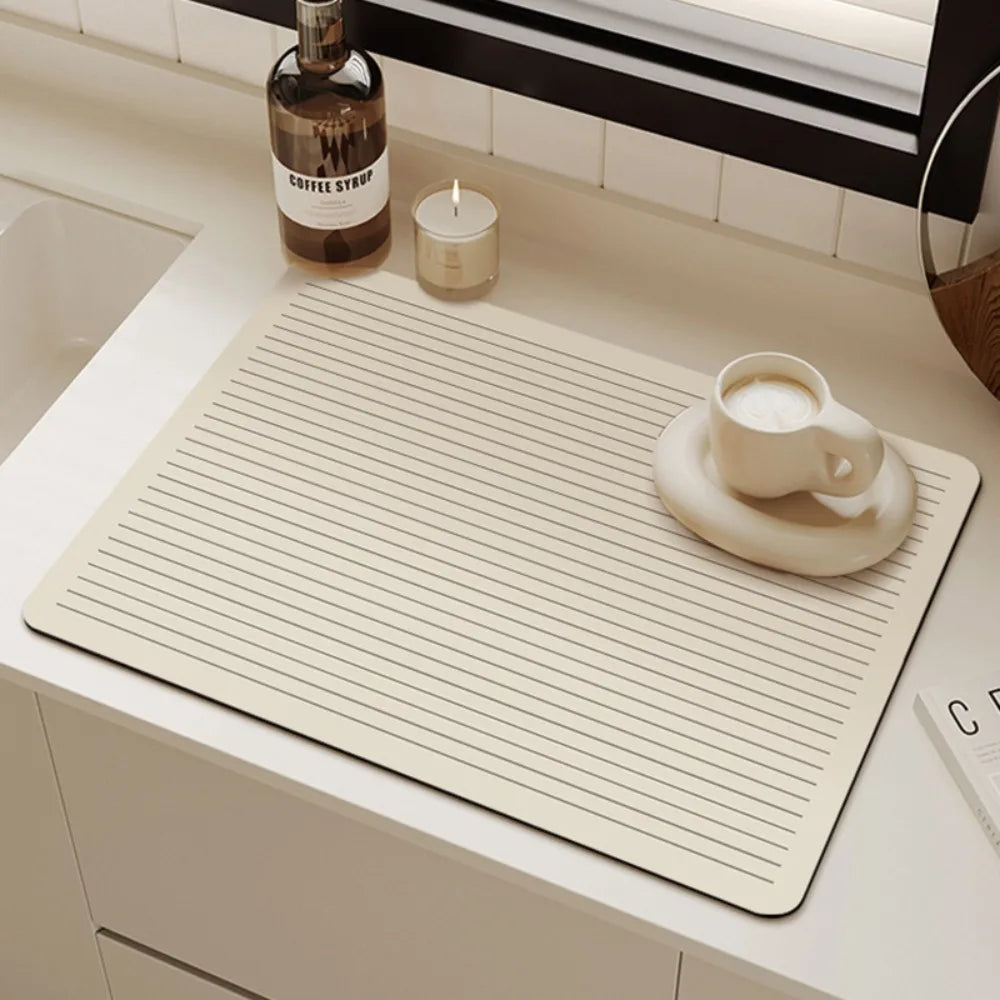 Keukenmat Antislip Diatomiet Sneldrogend 3