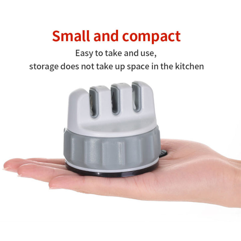 Keukenmessenslijper Mini met Antislip Zuignap 5