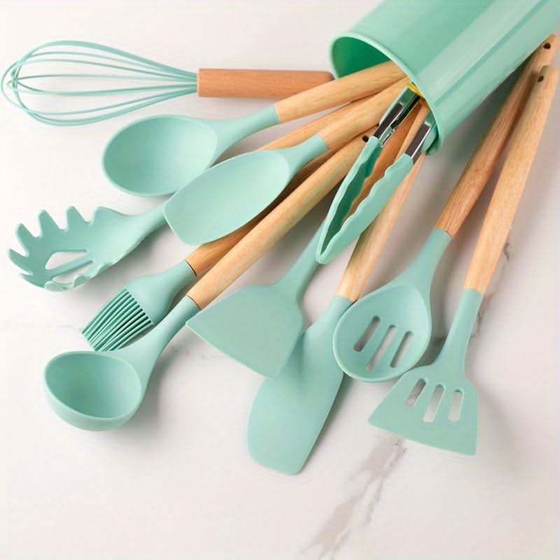 Keukenset voor Koken en Bakken - 12-delige Silicone Set 8