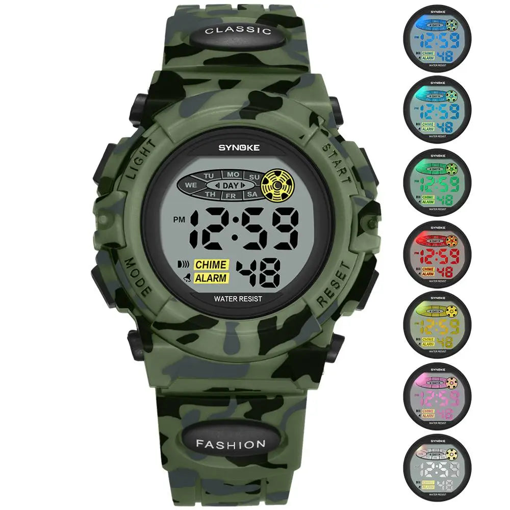 Kinder Digitaal Horloge Met Kleurrijk Ontwerp 3