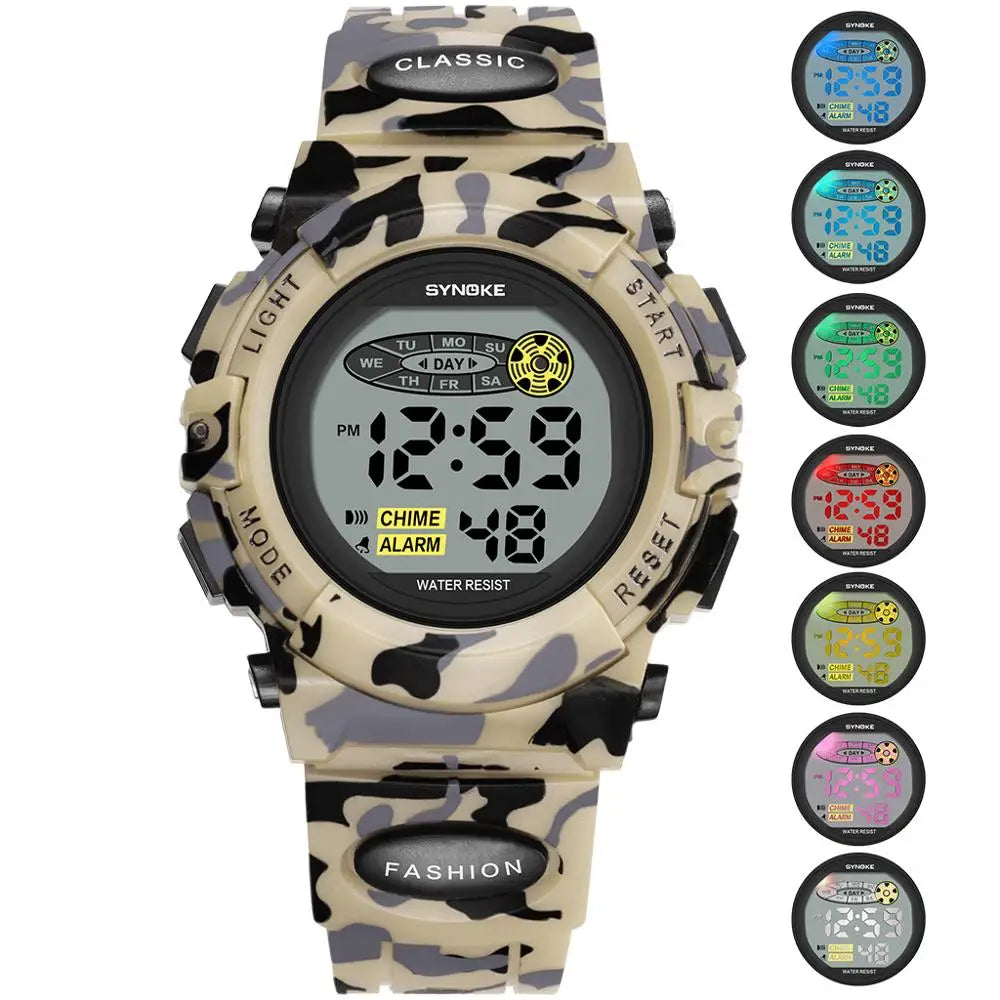 Kinder Digitaal Horloge Met Kleurrijk Ontwerp 4