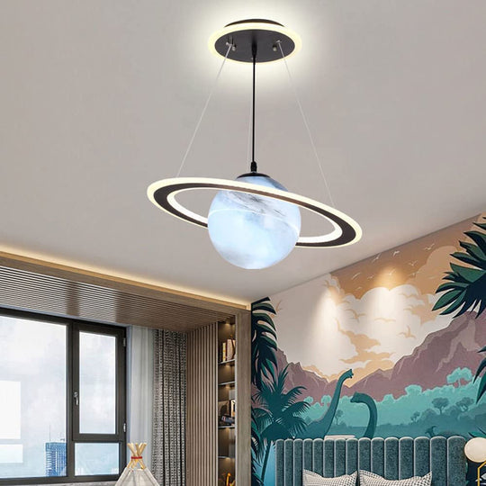 Kinder LED Hanglamp Planetair Design 0