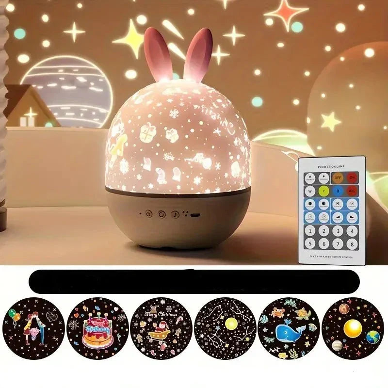 Kinder Sterrenhemel Projector Met Afstandsbediening en Muziekopties 8