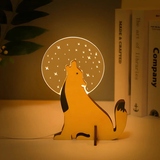 Kinder Tafellamp Dieren Design 5