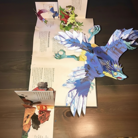 Kinderen 3D Pop-upboek Dinosaurussen Avontuur Interactief Educatief 4