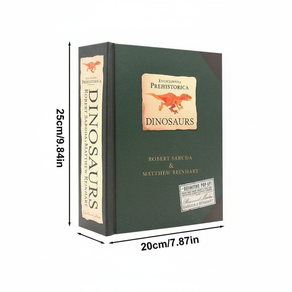 Kinderen 3D Pop-upboek Dinosaurussen Avontuur Interactief Educatief 7