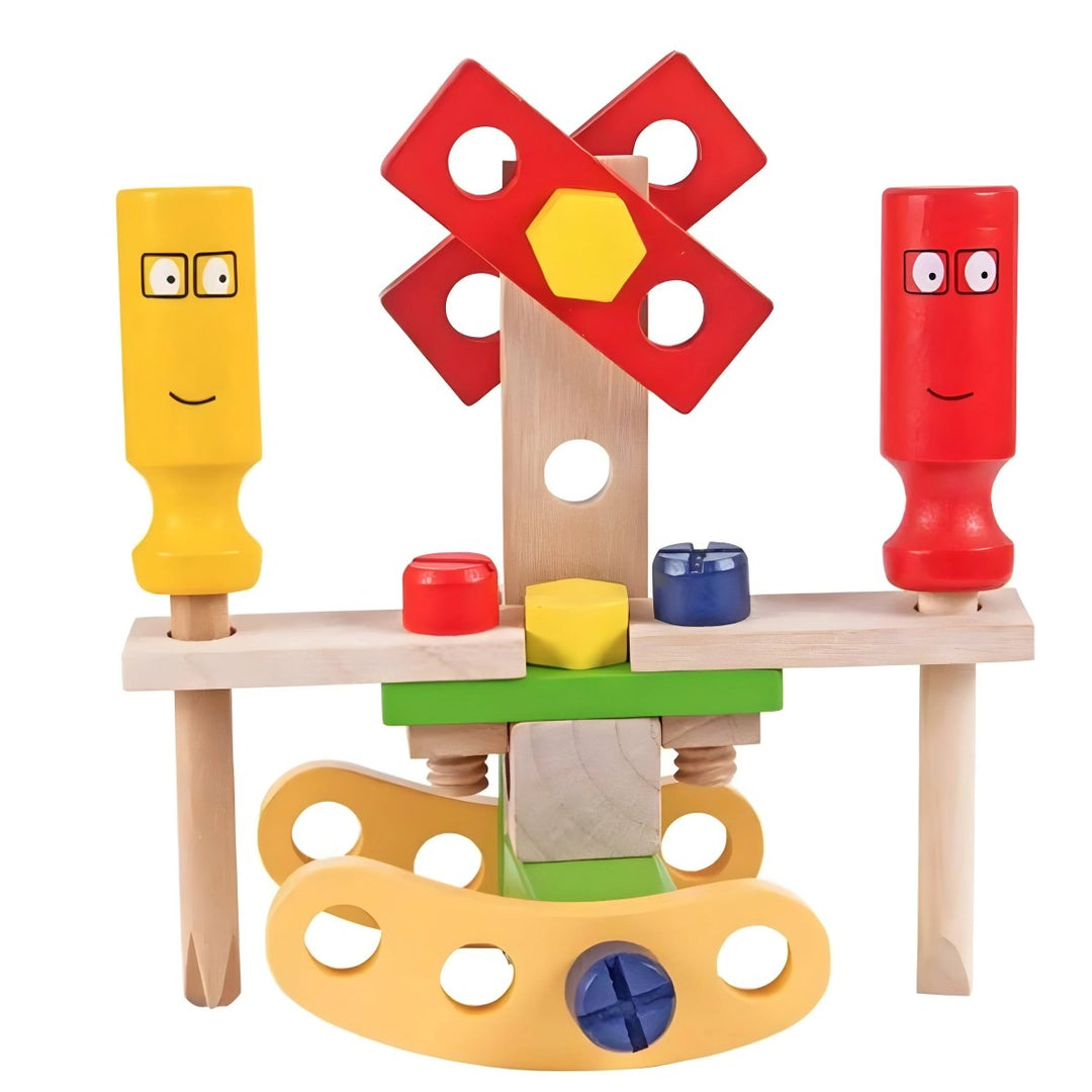 Kinderen Gereedschapskoffer Bouwvaardigheden Speelset 5