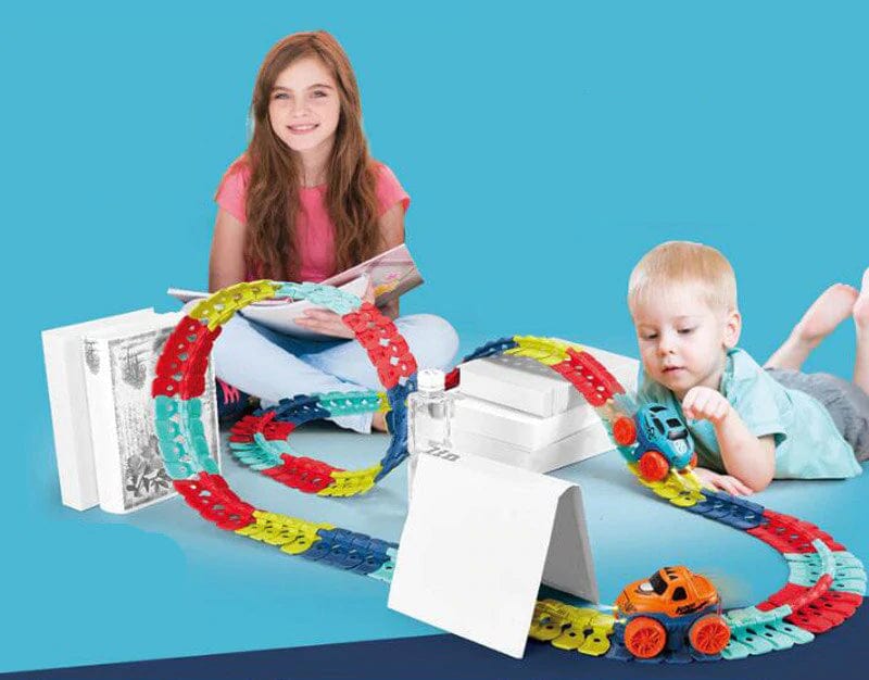 Kinderen Magnetische Autospeelbaan 1