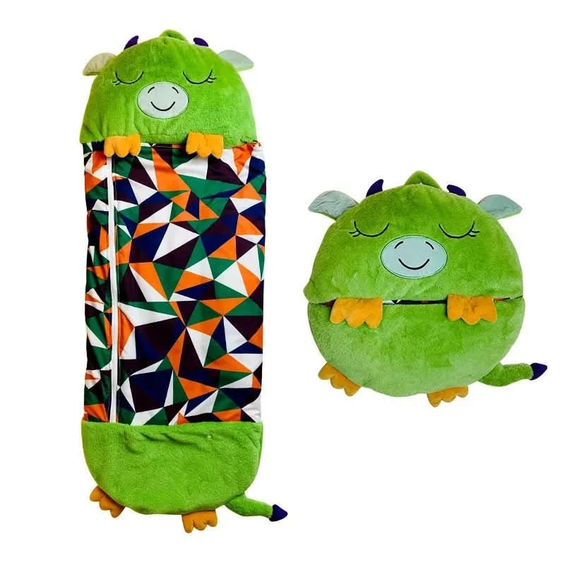 Kinderen's 2-in-1 Knuffelslaapzak Speelgoed 0