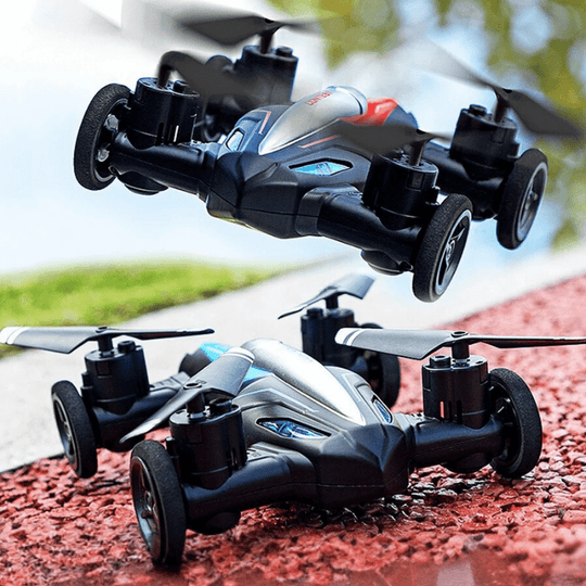 Kinderen's 2-in-1 Voertuig en Drone Avontuur 3