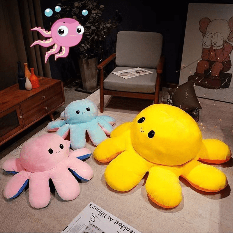 Kinderen's Pluche Octopus Knuffel 1