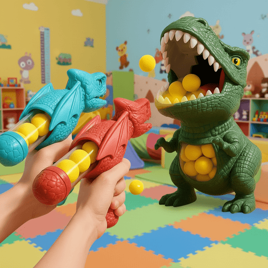 Kinderen's Schietspel Dinosaurus Thema 4