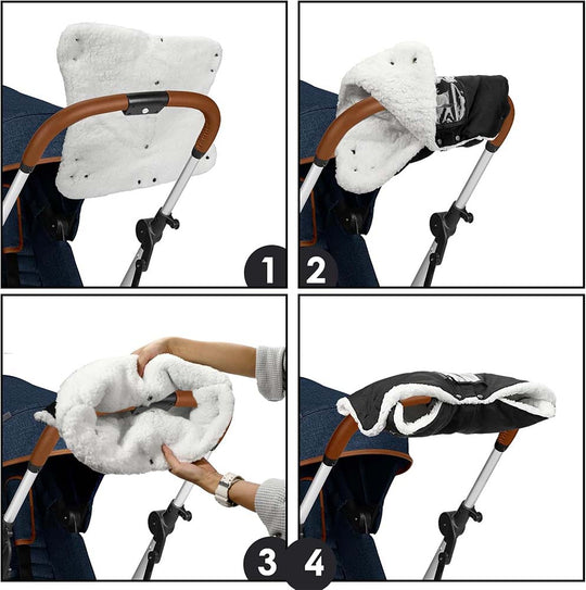 Kinderwagenhandschoenen voor Warmte en Bescherming 1
