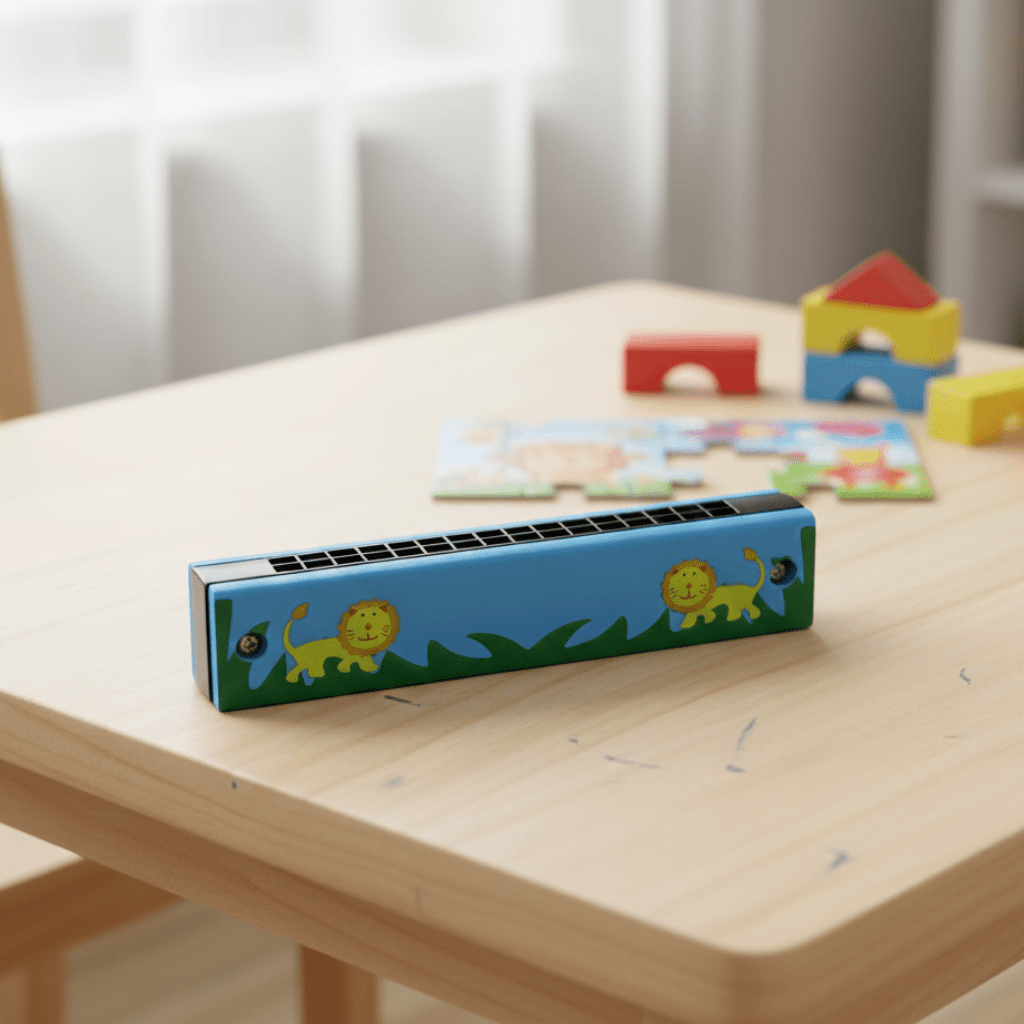 Kindvriendelijke Mondharmonica voor Jonge Muzikanten 0