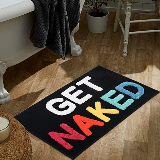 Kleurrijke Badmat Luxe Stijl voor Badkamer met Shag-Textuur 1