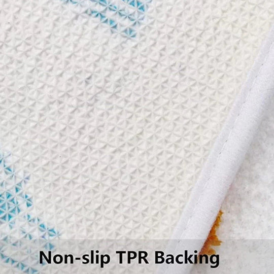 Kleurrijke Badmat Luxe Stijl voor Badkamer met Shag-Textuur 6