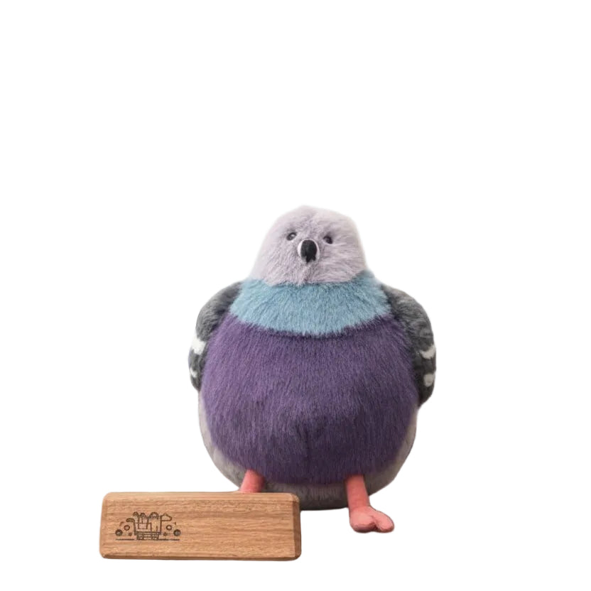 Knuffel Duif Pluizig voor Kinderen 0