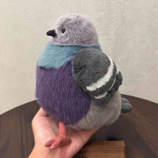 Knuffel Duif Pluizig voor Kinderen 2