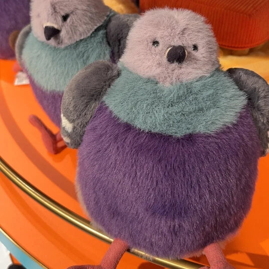 Knuffel Duif Pluizig voor Kinderen 4