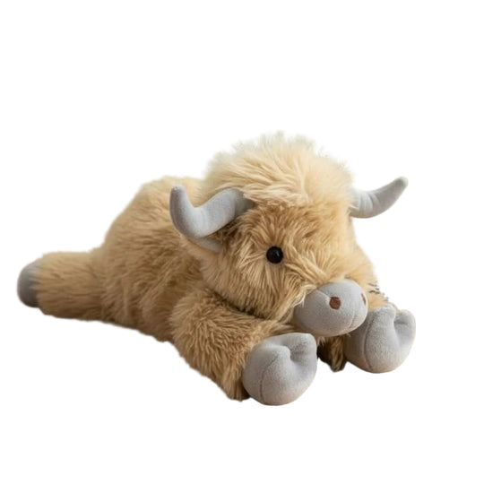 Knuffel van Hooglandvee met Pluizige Charme 0