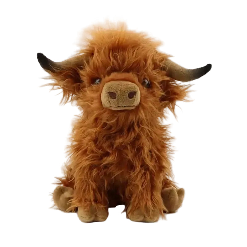 Knuffelige Hooglandkoe Pluche Knuffel voor Kinderen en Volwassenen 8
