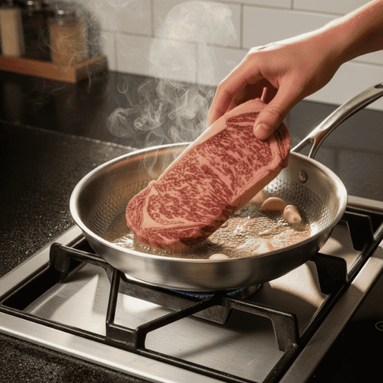 Koekenpan Inductie Titanium met Robuuste Structuur voor Optimale Kookresultaten 0