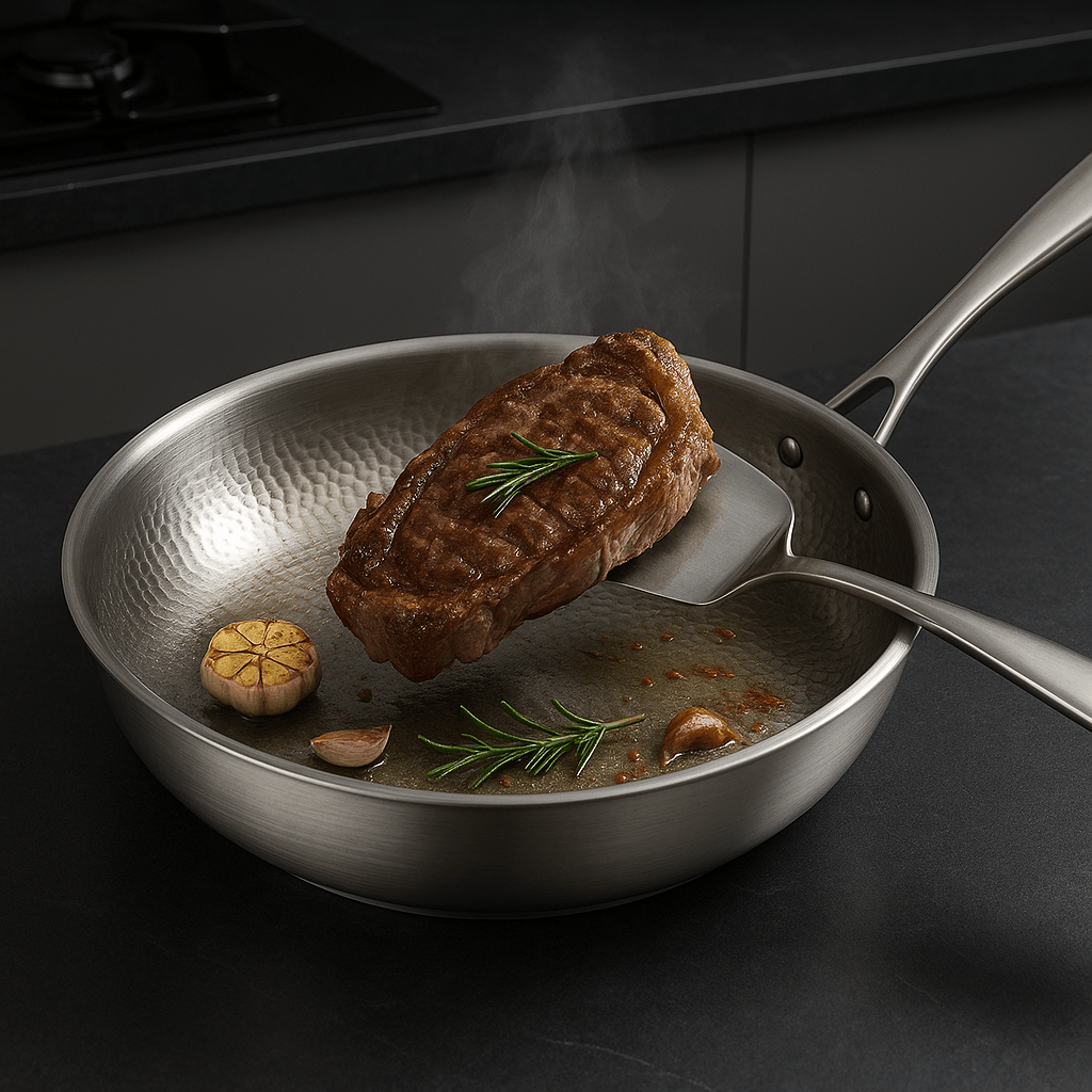 Koekenpan Inductie Titanium met Robuuste Structuur voor Optimale Kookresultaten 5