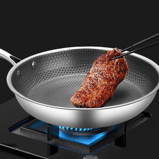 Koekenpan Inductie met Anti-aanbak Pixeltechnologie voor Gezond Koken 0