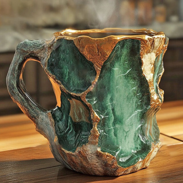 Koffiekopjes van Mineraal Kristal voor Stijlvolle Drinkervaring 2