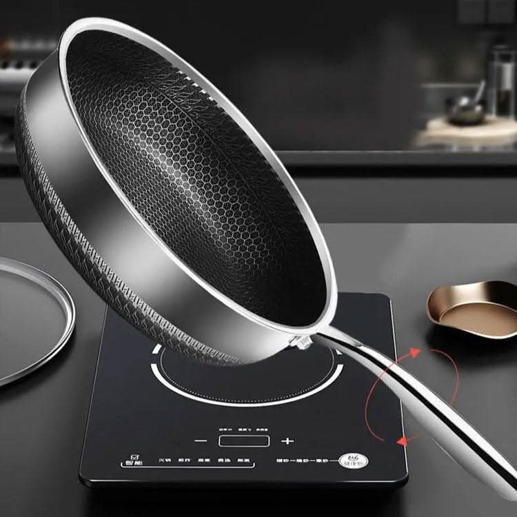 Kookpan Inductie met Honingraatstructuur voor Professioneel Koken 6