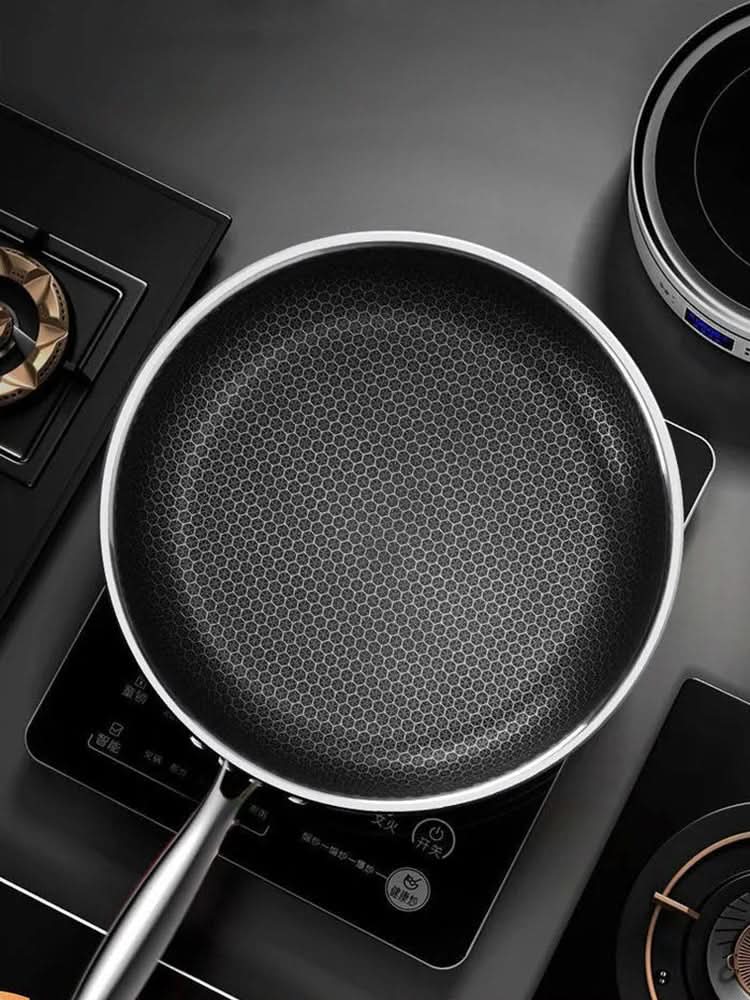 Kookpan Inductie met Honingraatstructuur voor Professioneel Koken 7