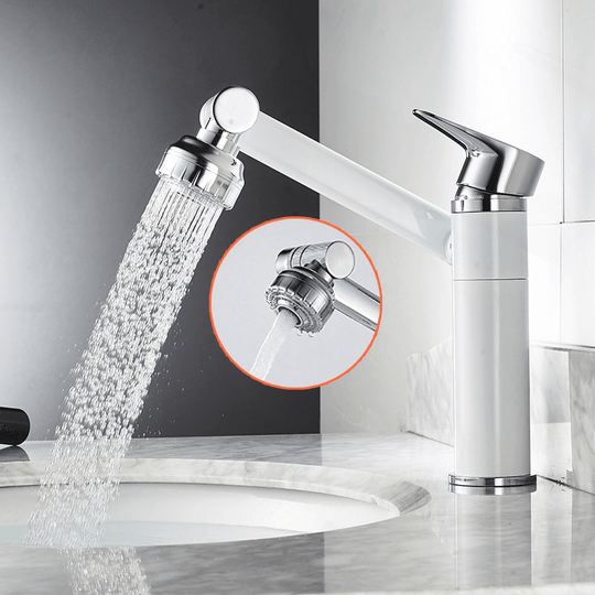 Kraan met Flexibele 360° Sproeifunctie voor Wastafels 0