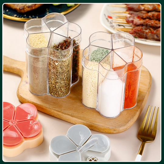 Kruidenpot 5-in-1 Compact Met Vijf Compartimenten 2