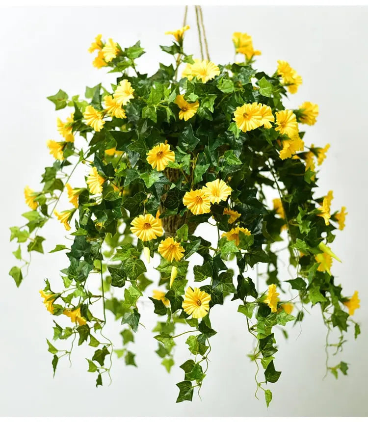 Kunstmatige Morning Glory Bloemen voor Binnen en Buiten Decoratie 2