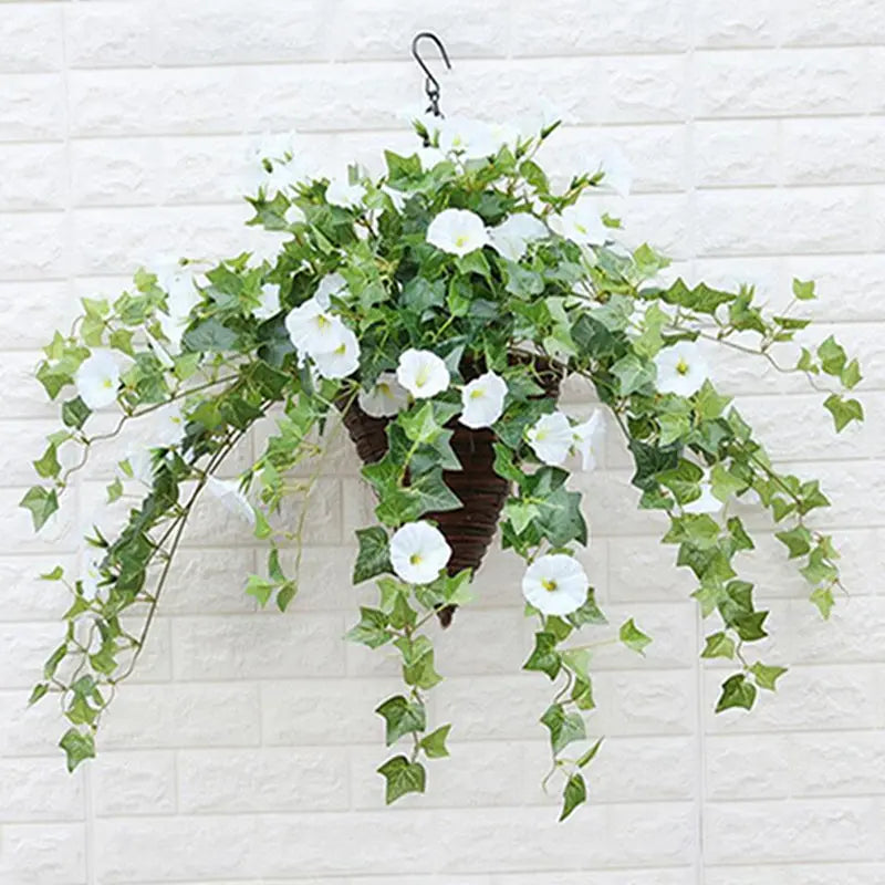Kunstmatige Morning Glory Bloemen voor Binnen en Buiten Decoratie 5