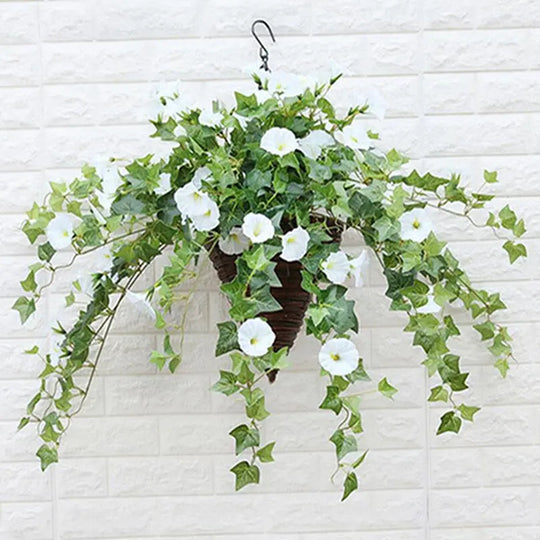 Kunstmatige Morning Glory Bloemen voor Binnen en Buiten Decoratie 5