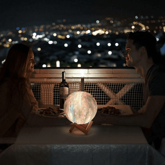 LED Maanlicht Tafellamp Dimbaar 7
