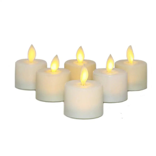 LED Theelicht Kaars met Bewegende Vlam voor Woondecoratie 5