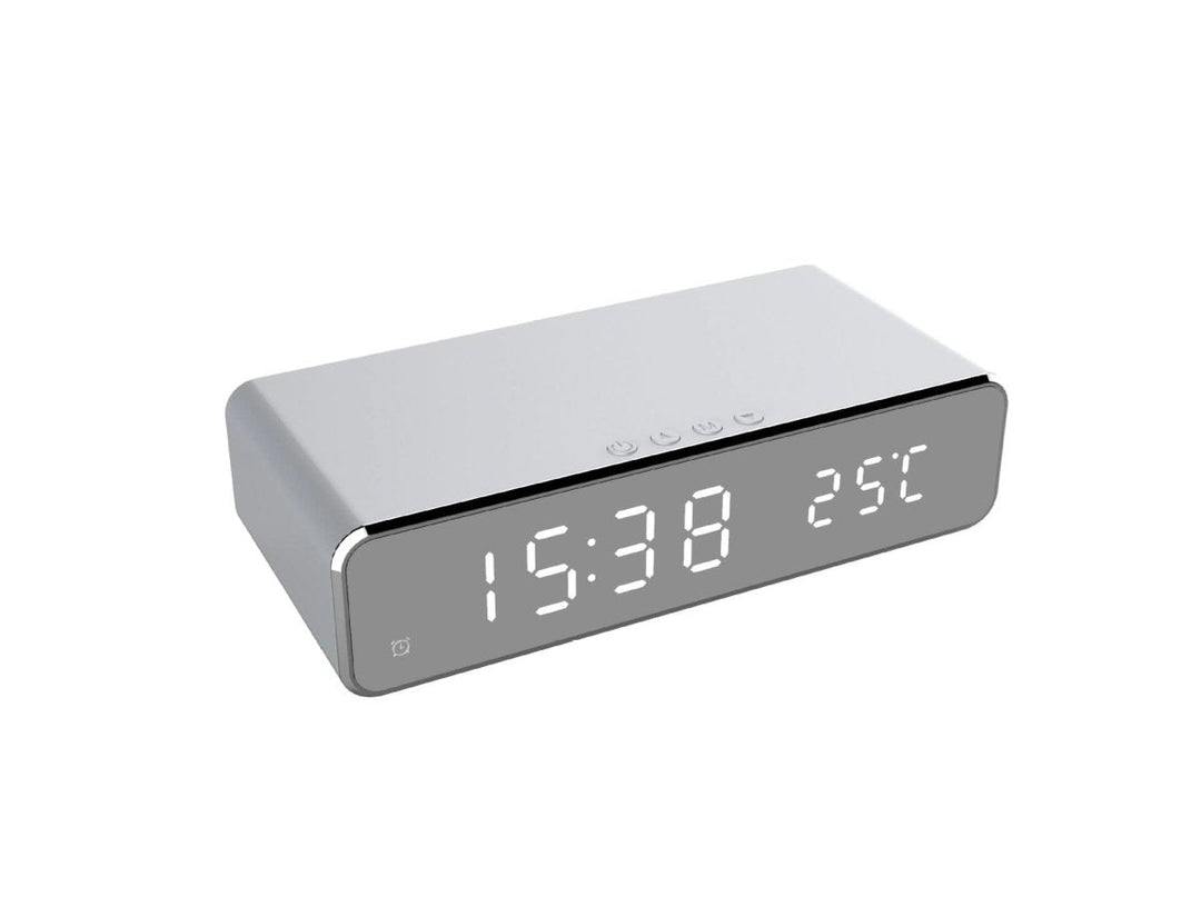 LED Wekker met Draadloze Oplader Modern 7