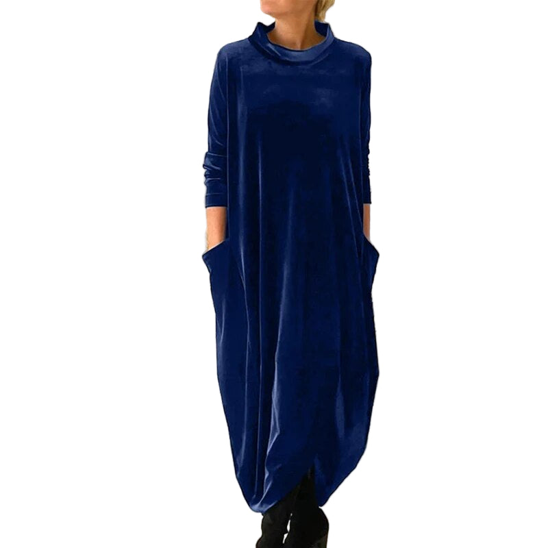 Lange Dames Jurk Vloeiend Design voor Zomerstijl 0