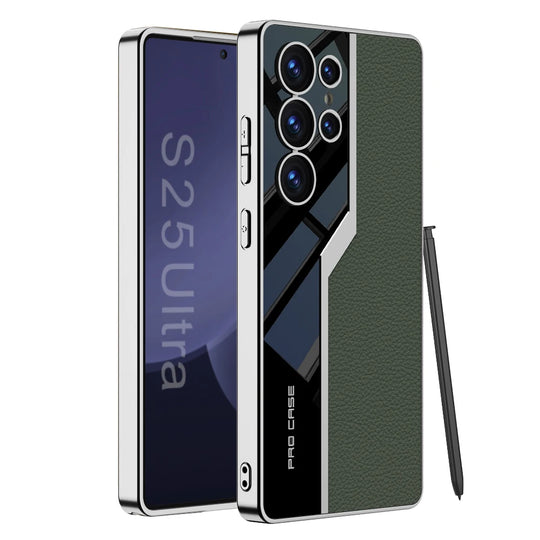 Lederen Case voor Samsung Galaxy S25 en S24 Ultra 11