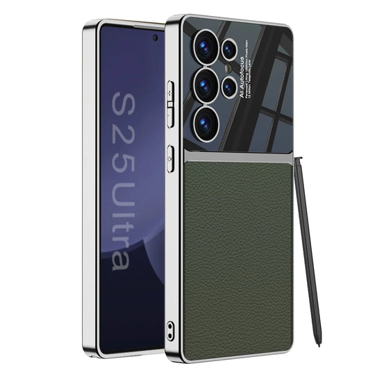 Lederen Case voor Samsung Galaxy S25 en S24 Ultra 7