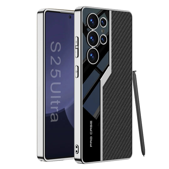 Lederen Case voor Samsung Galaxy S25 en S24 Ultra 8