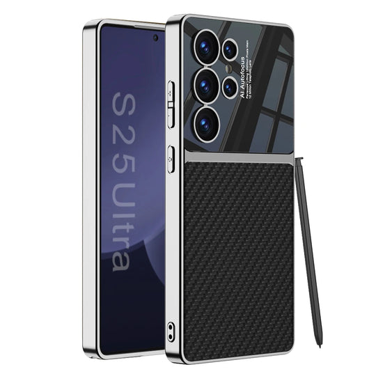 Lederen Case voor Samsung Galaxy S25 en S24 Ultra 9