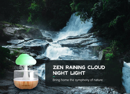 Luchtbevochtiger Zen Raining Cloud Design voor Slaapkamer en Woonkamer 7