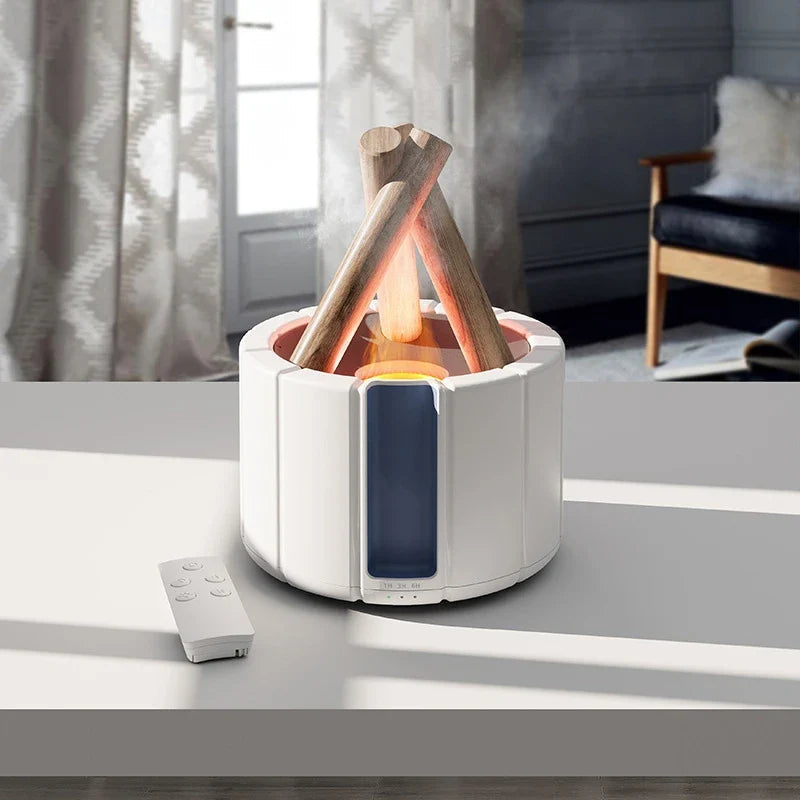 Luchtbevochtiger met Aromatherapie voor Slaapkamer en Woonkamer met Stil Ontwerp 1