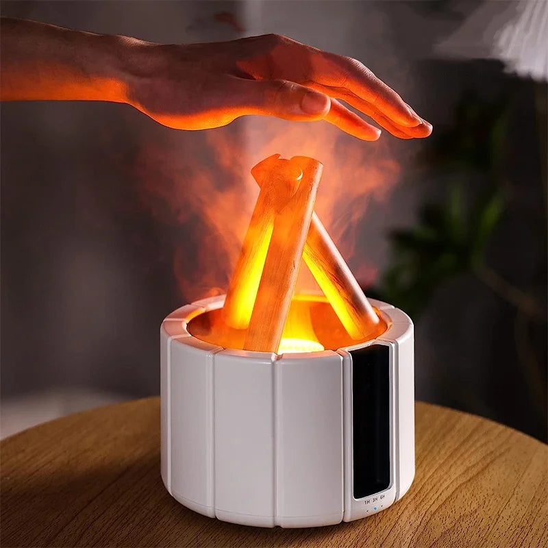 Luchtbevochtiger met Aromatherapie voor Slaapkamer en Woonkamer met Stil Ontwerp 2