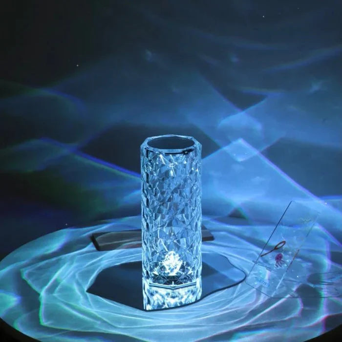 LumiCrystal LED Lamp Met Aanpasbare Kleuren 7
